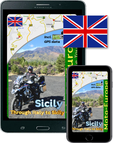 Order item: E-book "Motorcycle tour Sicily" with GPS data (GPX) for download Order item: E-book "Motorcycle tour Sicily" with GPS data (GPX) for download