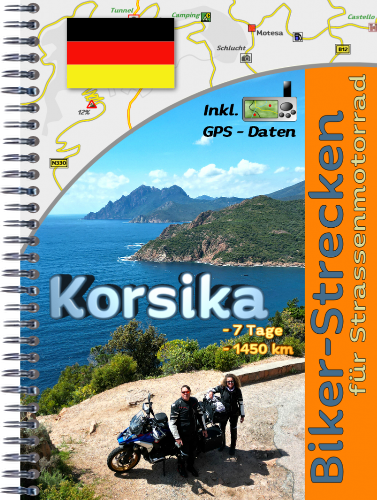 Motorradtour (Reiseführer) durch den Korsika (Frankreich)