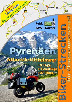 Gratis Leseprobe von Motorrad Reiseführer Pyrenäen