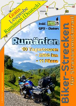 Gratis Leseprobe von Motorrad Reiseführer Rumänien